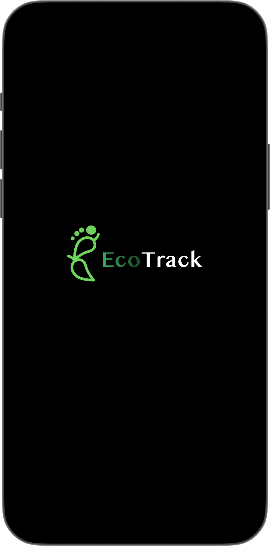 EcoTrack splash screen