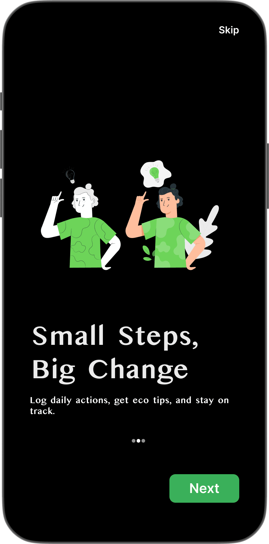 Small Steps, Big Change