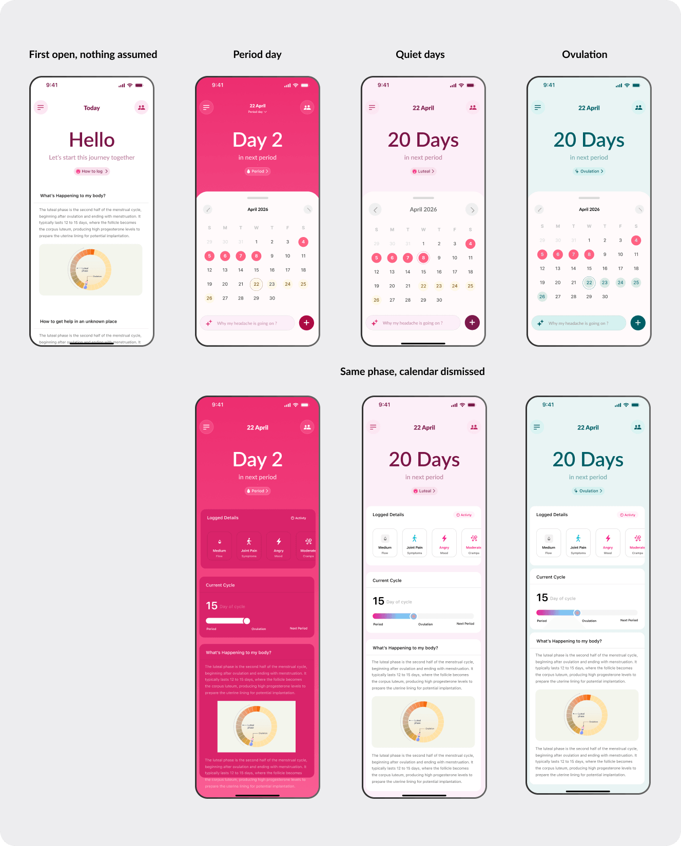 Final home screen
