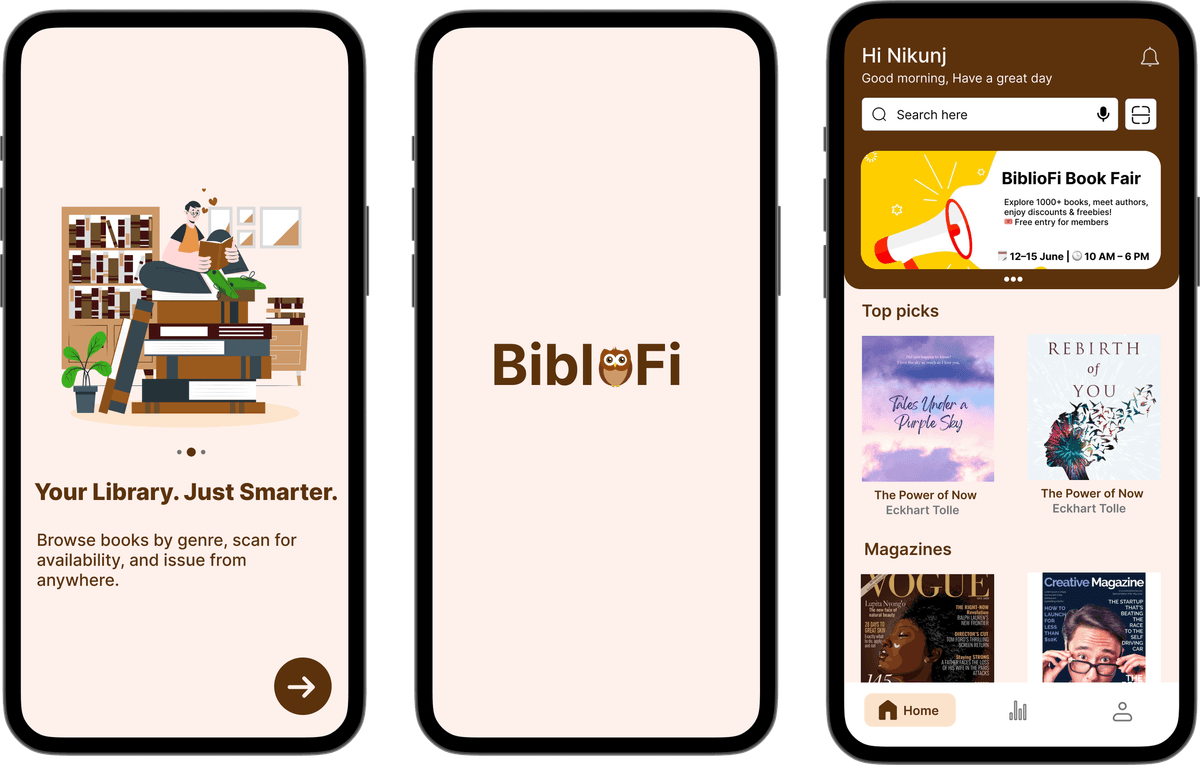 BiblioFi iOS app
