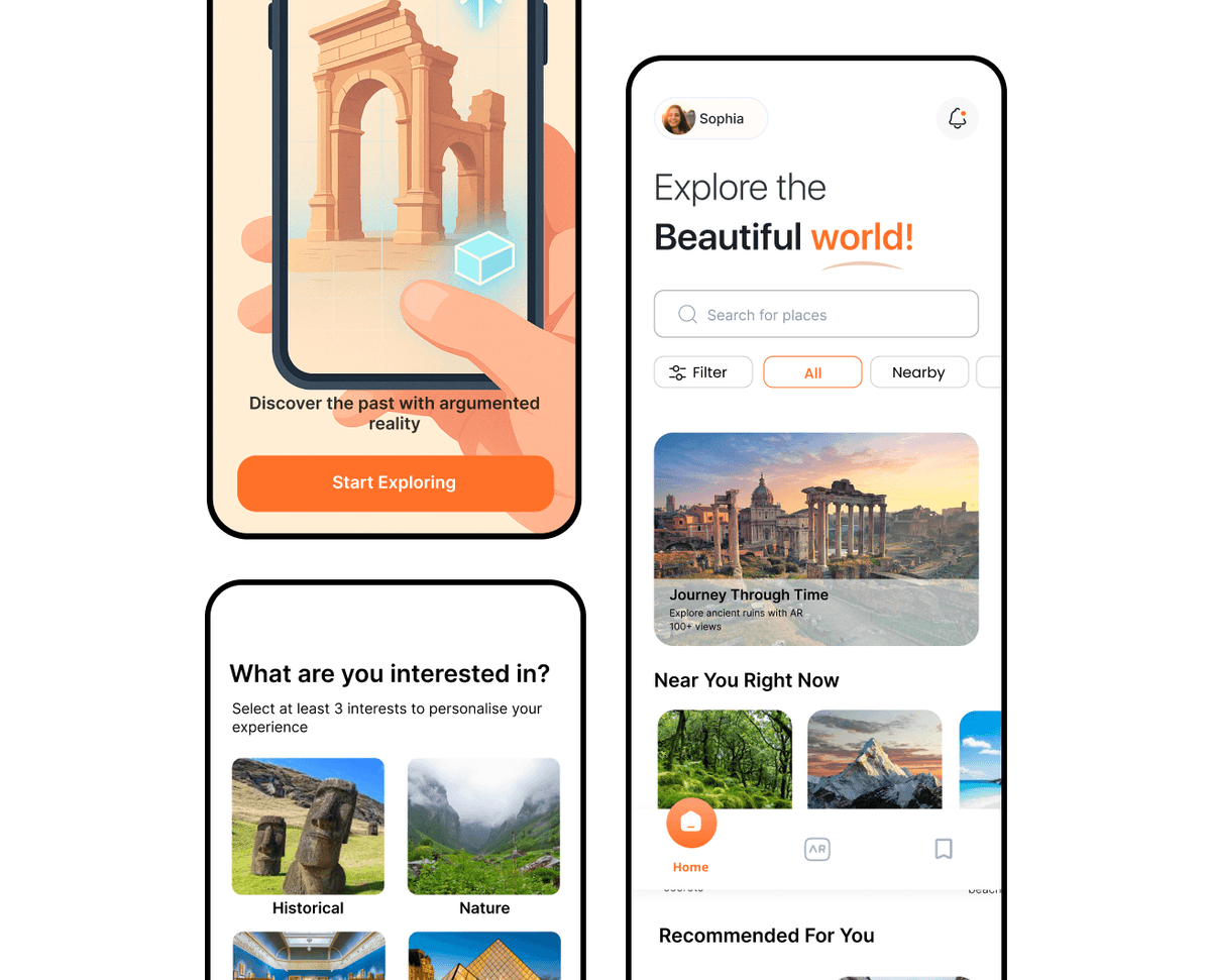 Explore AR prototype